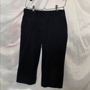 Van Heusen Black Women's Straight-Leg Trousers